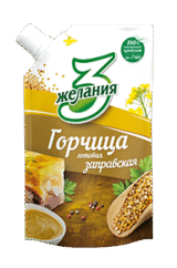 Горчица готовая заправская 140 г