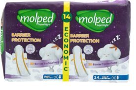 Molped прокладки SuperNight Night Duo 14 шт