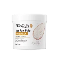 BIOAQUA Rice Raw Pulp Hair Mask для поврежденных волос 500g