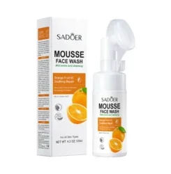 SADOER Orange VC Mild Amino Acid Cleansing Mousse Face Wash 120ml